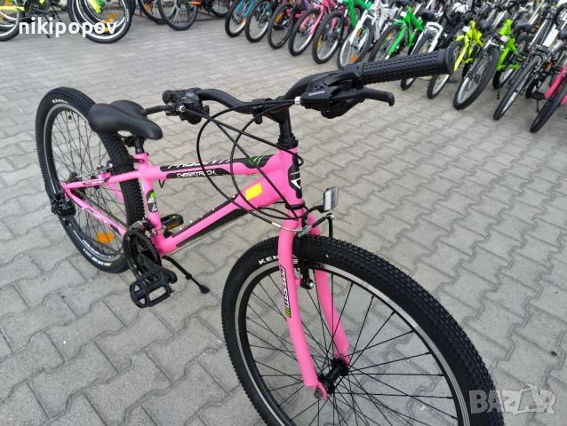 BG Велосипед 26" CYBER розов, снимка 4 - Велосипеди - 54261200
