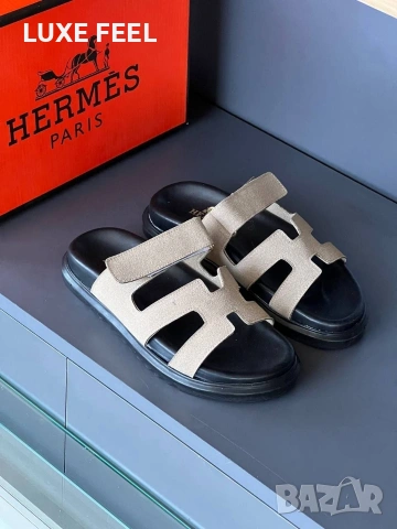 Hermes ⚜️Дамски Чехли , снимка 13 - Чехли - 54793781
