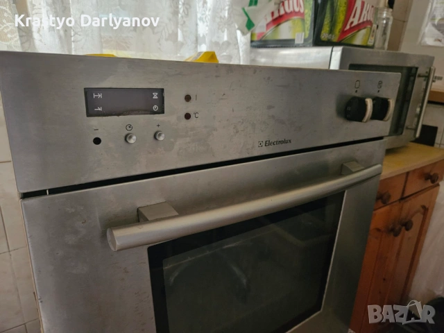  Работеща Фурна за вграждане Electrolux Електролукс Инокс, снимка 4 - Печки, фурни - 54049205