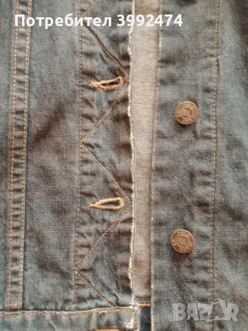 Дамско дънково яке, Ralph Lauren, M, късо, снимка 3 - Якета - 55381519