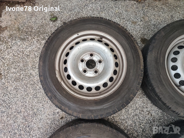ПРОМОЦИЯ АЛУМИНИЕВИ ДЖАНТИ от VW GOLF 5 5x112 15цола.Отлично състояние., снимка 5 - Гуми и джанти - 55179799