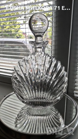*Villeroy&Boch*масивна кристална гарафа 1 литър