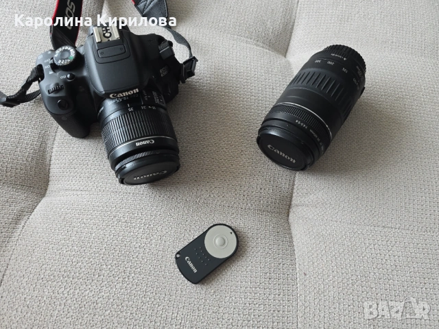 Фотоапарат Canon EOS 650D + 2 Обектива