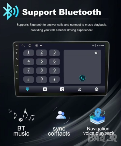 Honda CR-V_2 2001-2006 9” 2-DIN мултимедия с Android 12, 2/32GB , снимка 13 - Аксесоари и консумативи - 52511781