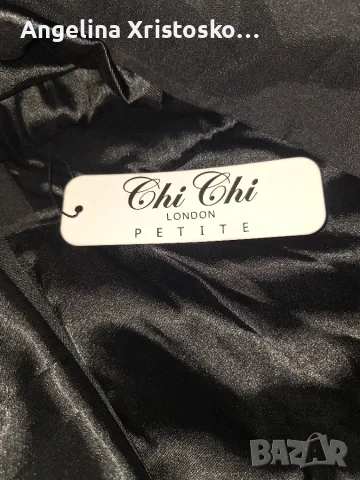 Елегантна рокля с тънки презрамки Chi Chi, снимка 4 - Рокли - 55660650