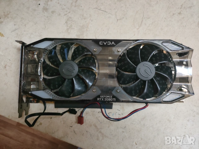 EVGA 2080Ti XC Ultra dual OC 11GB с неработещ драйвър на вентилаторите