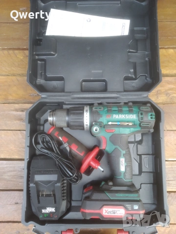 PARKSIDE® 20 V безкабелна ударна бормашина-винтоверт, снимка 2 - Винтоверти - 54787790