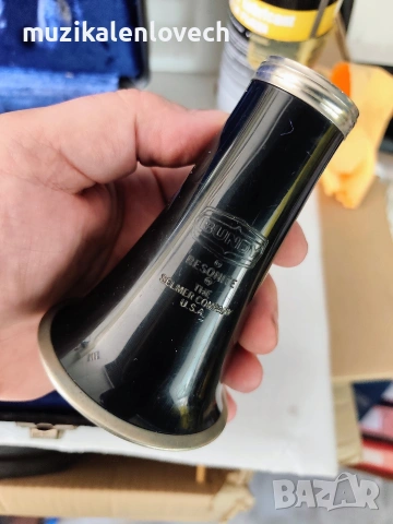 Selmer Bundy Resonite ABS Clarinet - Б-Кларинет с куфар Made In USA, снимка 5 - Духови инструменти - 55206345