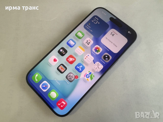 iPhone 17 Pro 256gb 100% батерия.Гаранция, снимка 2 - Apple iPhone - 55280797