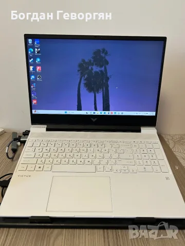 Продавам HP Victus 15 Gaming Laptop – RTX 3050 Ti / Отлично състояние