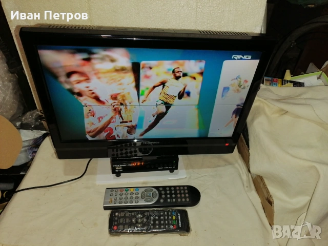 Продавам чисто нов0  портативно ТВ  ORION 15.6''зс кола и дома, снимка 2 - Телевизори - 48370722