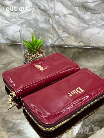 дамски портмонета yves saint laurent Christian Dior , снимка 6 - Портфейли, портмонета - 55221781