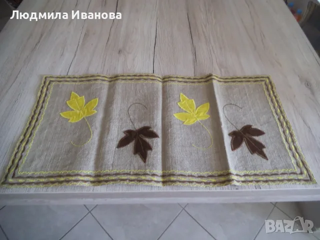 Родопско одеяло, покривки от ленена панама