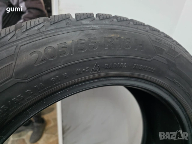 4бр зимни гуми 205/55/16 BARUM L05371 , снимка 6 - Гуми и джанти - 54036137