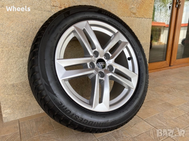 17" 5x112 AUDI A4 B9 Original , снимка 5 - Гуми и джанти - 54604688