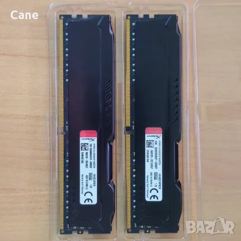 RAM памет HyperX Fury Black 2x8GB DDR4 3200MHz (Dual Channel)