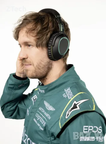 Sennheiser Epos Adapt 660 Aston Martin F1 Team  Слушалки, снимка 12 - Bluetooth слушалки - 55402549