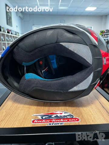 Мото каска SHARK SPARTAN CARBON RAVE ,вградени очила,S 55-56см 330.54 лв. / 169 €, снимка 7 - Аксесоари и консумативи - 55094245