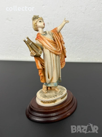 Италианска фигура - „АПОЛОН“. №8052, снимка 2 - Антикварни и старинни предмети - 54030395