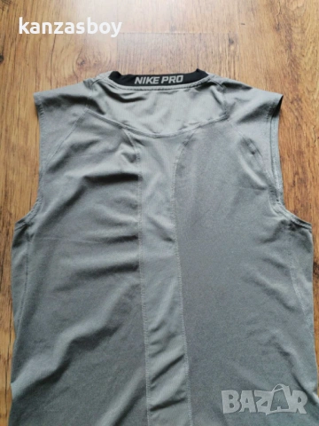 Nike Pro Combat Cool Compression - мъжки фитнес потни КАТО НОВ Л, снимка 3 - Тениски - 54416376