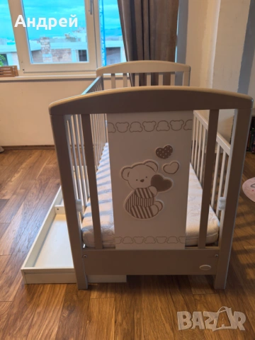 Бебешко креватче Foppapedretti Долчекуоре 500, снимка 5 - Бебешки легла и матраци - 54009155