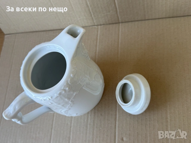 Немски Порцеланов Чайник Rosenthal , Кана за кафе , мляко, снимка 10 - Сервизи - 55290056