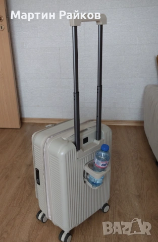 Пътнически куфар за ръчен багаж, снимка 5 - Куфари - 54251818