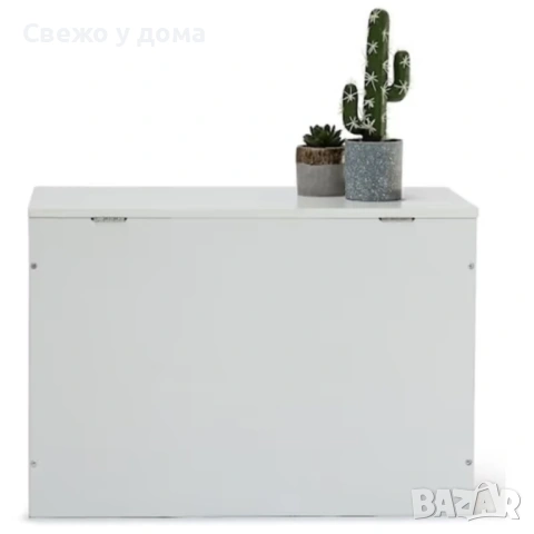 Практичен дървен сандък за играчки 2 в 1 – Кутия за съхранение и детска пейка със звезден дизайн, снимка 7 - Други - 54821500