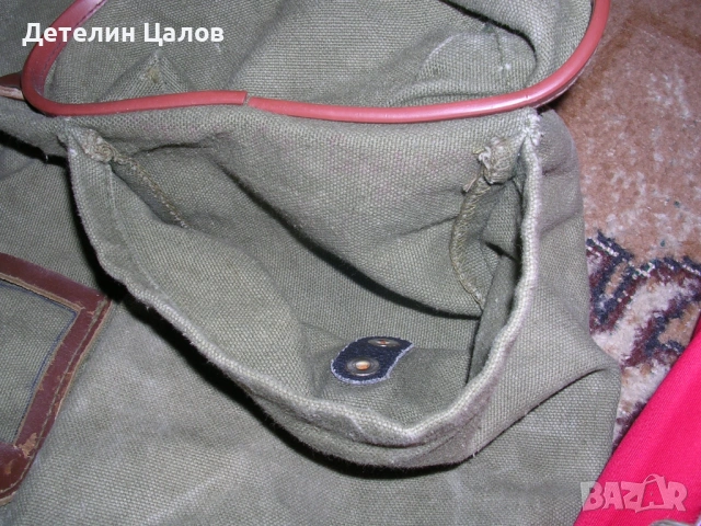 Голяма ретро войнишка раница от Тошово време, снимка 6 - Други - 54661559