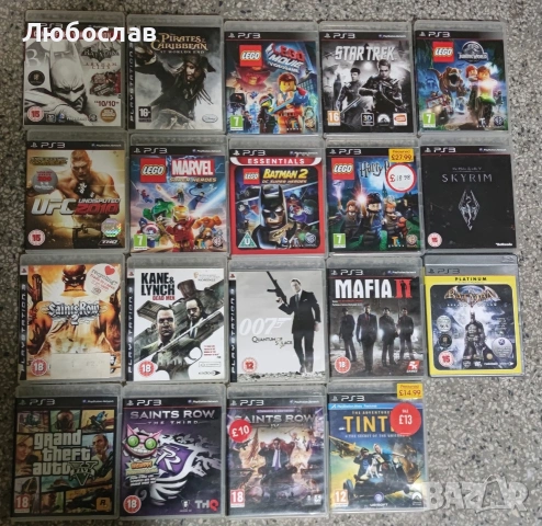 игри за PlayStation 3 / PS3 – Lego, GTA V, Skyrim, Batman, Saints Row