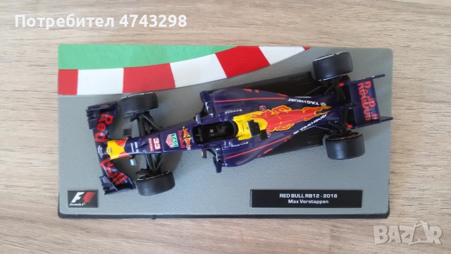 RED BULL RB12 - Max Verstappen - 2016, снимка 4 - Колекции - 54499709