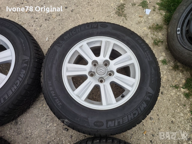  ПРОМОЦИЯ АЛУМИНИЕВИ ДЖАНТИ Citroen,Peugeot,Hyundai и Mitsubishi 5x114.3 16 цола.Отлично състояние., снимка 5 - Гуми и джанти - 54495230