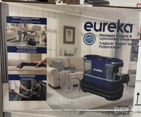 Прахосмукачка за мокро и сухо почистване Eureka Ney100, 12500Pa, 1.5L, снимка 6 - Прахосмукачки - 54699647