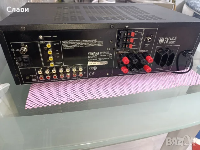 Receiver Yamaha RX-V390 RDS , снимка 6 - Ресийвъри, усилватели, смесителни пултове - 55674866
