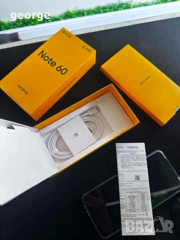 Телефон Realme note 60 128GB, снимка 4 - Други - 55133230