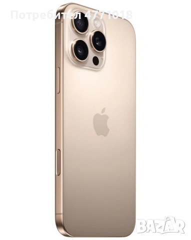 нов iphone 16 pro max 512gb desert titanium+кейс , снимка 2 - Apple iPhone - 54006471