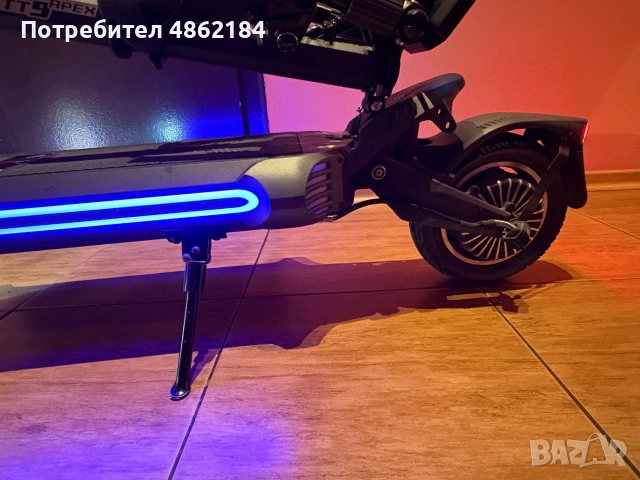 Електрическа тротинетка Vsett 9 APEX 48V 15.6A, снимка 4 - Скейтборд, ховърборд, уейвборд - 54979244