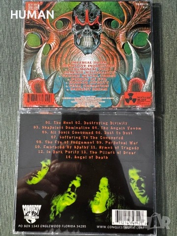 Brutality - Carcass - Monstrosity - In Battle - Cradle, снимка 6 - CD дискове - 54424376