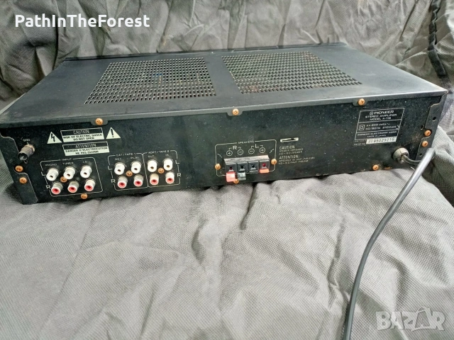 Pioneer a-115  профилактиран  , снимка 2 - Ресийвъри, усилватели, смесителни пултове - 55258509