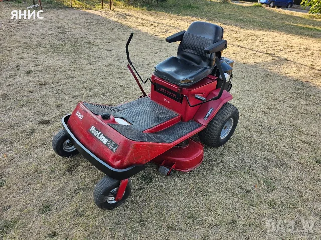 ТРАКТОРНА КОСАЧКА TORO/ ДВУЦИЛИНДРОВА,НУЛЕВ ГРАДУС НА ЗАВИВАНЕ. ПЕРФЕКТНА , снимка 3 - Градинска техника - 55545878