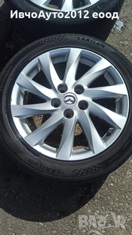 Алуминиеви джанти 17 Mazda , снимка 2 - Гуми и джанти - 53981775
