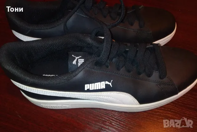 PUMA Оригинал Нови Дамски Маратонки от Естествена Кожа 40