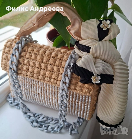 Ръчно изработени дамски чанти ✨, снимка 9 - Чанти - 53949324
