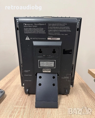 🔊Колекционерска уредба Nakamichi SoundSpace 5 - CD плейър + тунер + усилвател🔊, снимка 7 - Аудиосистеми - 51210232