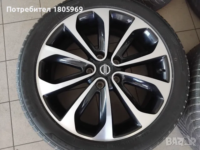 4бр. ал. джанти Nissan (оригинални) 5x114,3 , 6,5x18 , ET40, снимка 4 - Гуми и джанти - 55290920