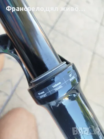 29 цола вилка за велосипед колело като ново rock shox lyrik ultimate , снимка 7 - Части за велосипеди - 55427027