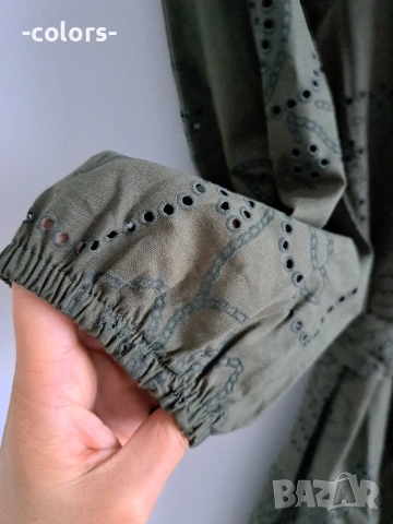 Рокля Zara с шифли, снимка 4 - Рокли - 55138463