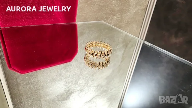 CARTIER Clash de Cartier Rose Gold Дамски Пръстен, снимка 10 - Пръстени - 53148850