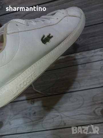 Lacoste N 42 Unisex кожени, снимка 4 - Маратонки - 54477100