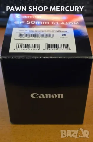 Продавам обектив  Canon EF 50mm f/1.4 USM, снимка 5 - Обективи и филтри - 55382700